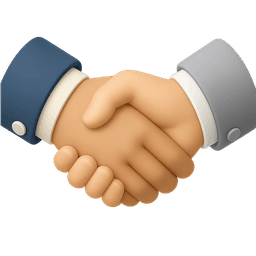 icon of two hands shaking
